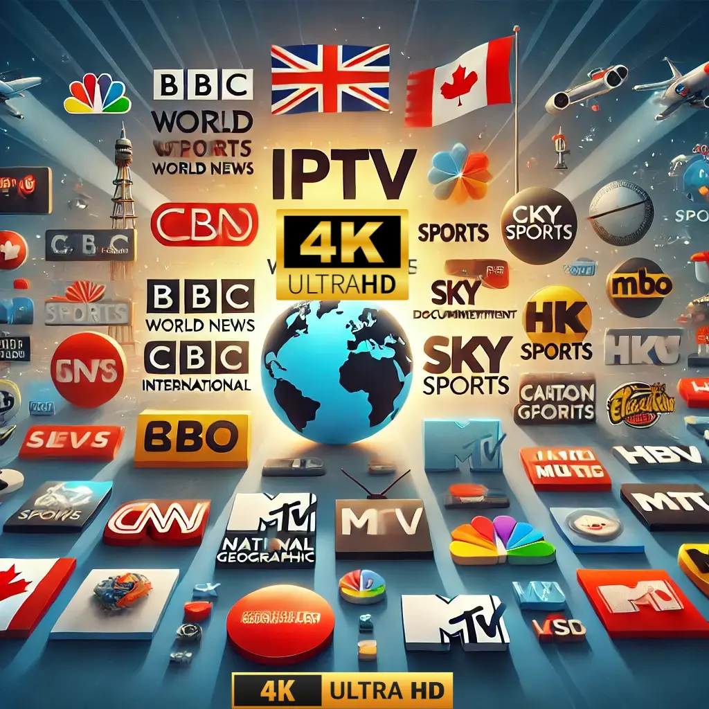 High-quality IPTV 4K streaming service in the UK, showcasing crisp and clear resolution for an enhanced viewing experience